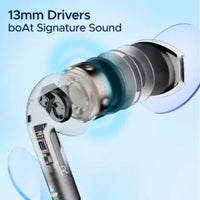 boAt Airdopes Alpha TWS Earbuds – 35H Playtime, 13mm Drivers, Dual Mics with ENx, Bluetooth Wireless