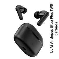 boAt Airdopes Ultra Plus TWS Earbuds – 50H Playtime, Quad Mic ENx™, Low Latency & Fast Charge