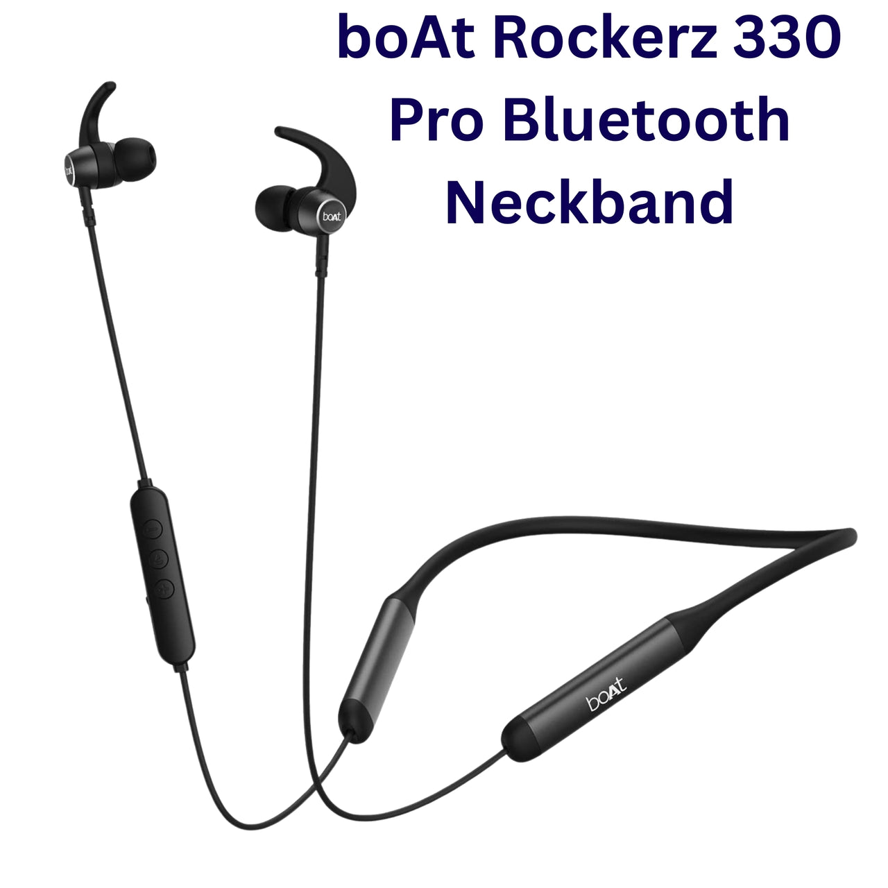 boAt Rockerz 330 Pro Bluetooth Neckband on a white background