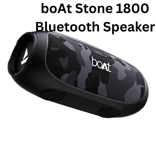 boAt Stone 1800 Bluetooth Speaker with 90W RMS Sound, RGB Lights & EQ Modes