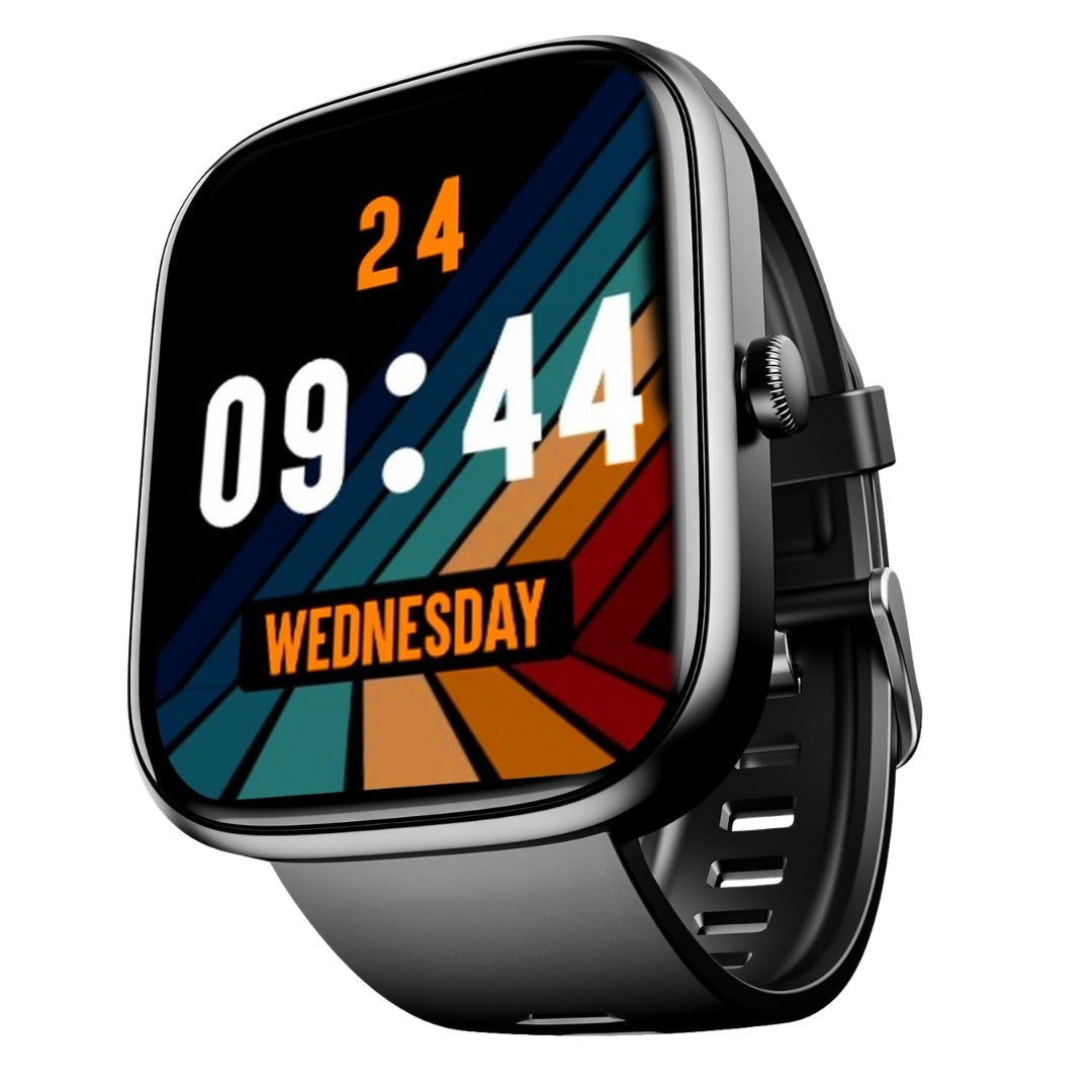 boAt Ultima Chronos Smartwatch | 1.96" AMOLED Display, Advanced BT Calling, DIY Watch Face Studio, boAt Coins, Smart Watch for Men & Women