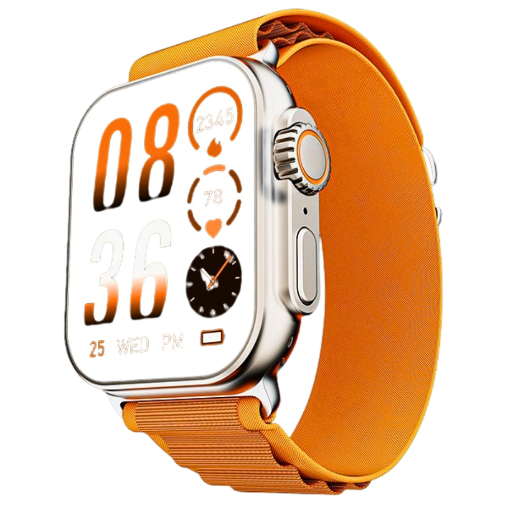 boAt Wave Genesis Pro Smartwatch with 1.96" AMOLED Display, Bluetooth Calling & Functional Crown – boAt Coins Enabled