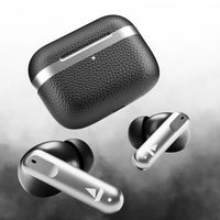 boAt Airdopes 111v2 – Premium Leather Finish, 50Hrs Playtime, Quad Mics with ENx, 13mm Drivers, Fast Charging, Dual Pair, Bluetooth v5.4 TWS Earbuds with Mic
