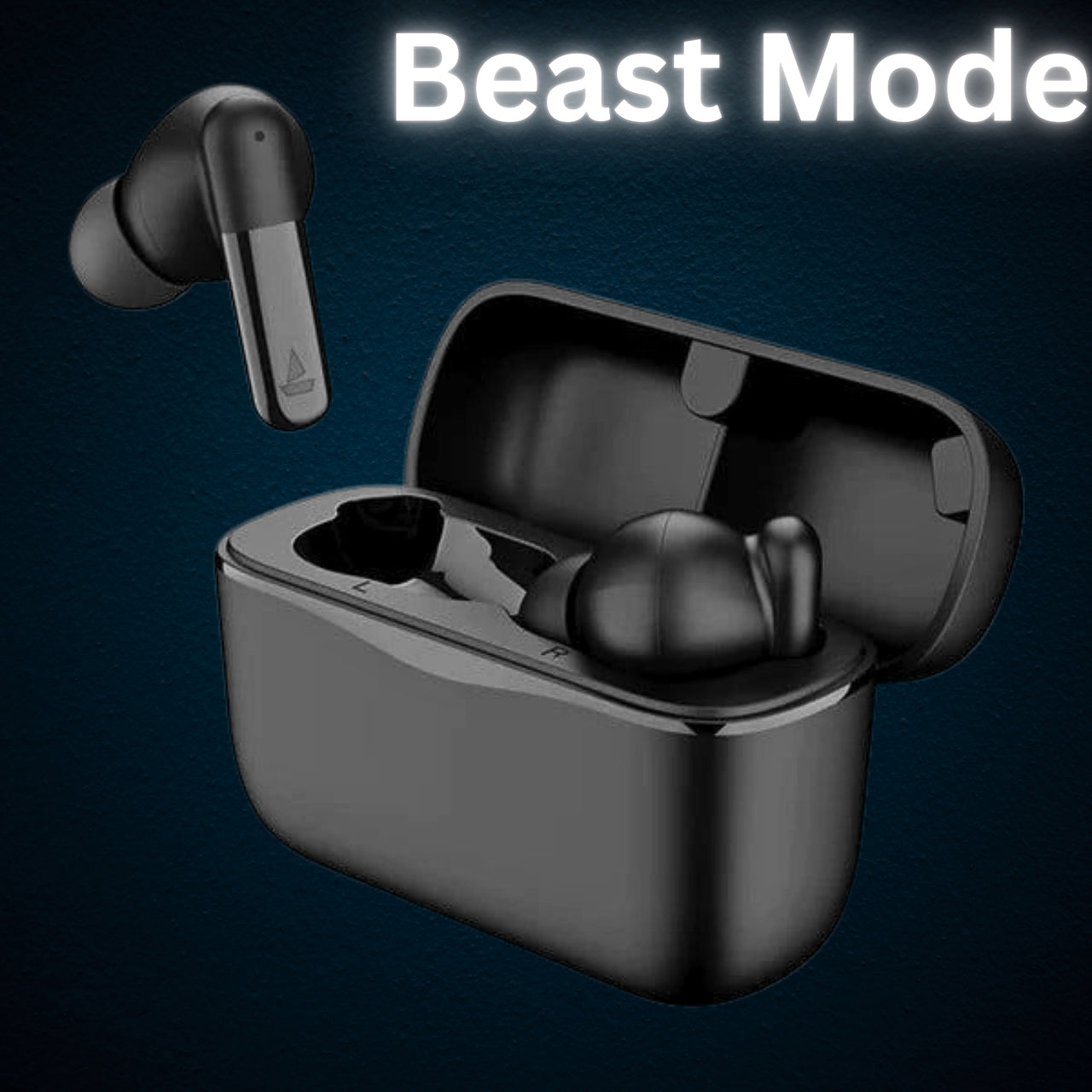 boAt Airdopes 172 TWS Earbuds – 35H Playtime, ENx Tech, Beast Mode Low Latency, IPX4, Touch Controls, Wireless Earphones with Mic