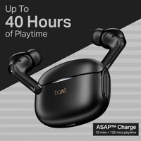 boAt Airdopes 219 (2025) – Quad Mic ENx™, 40H Battery, Crystal-Clear Calling TWS Earbuds