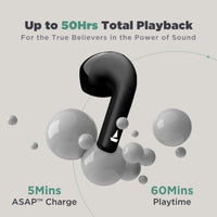 boAt Airdopes Atom 81 TWS Earbuds – 50H Playtime, Quad Mic ENx™, 13mm Drivers, Low Latency