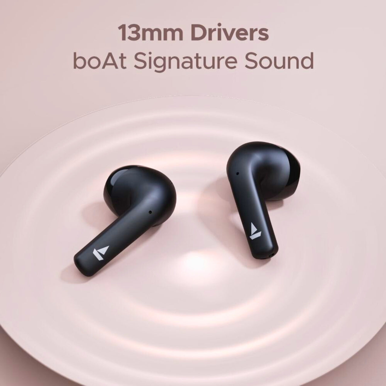 boAt Airdopes Hype – True Wireless Earbuds with 100Hrs Total Playtime, Fast Charging & Bluetooth TWS Earbuds with Mic