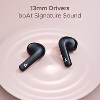 boAt Airdopes Hype – True Wireless Earbuds with 100Hrs Total Playtime, Fast Charging & Bluetooth TWS Earbuds with Mic