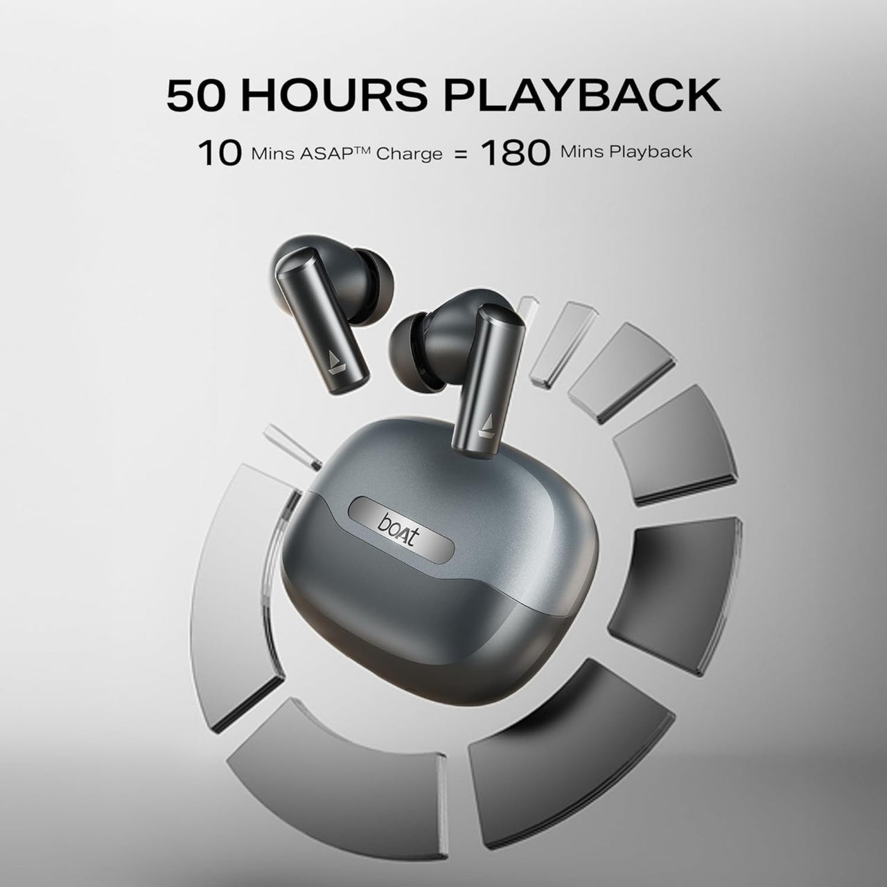 boAt Airdopes Prime 701 ANC – 46dB Hybrid Noise Cancellation, 50Hr Battery, Spatial Audio (2025)