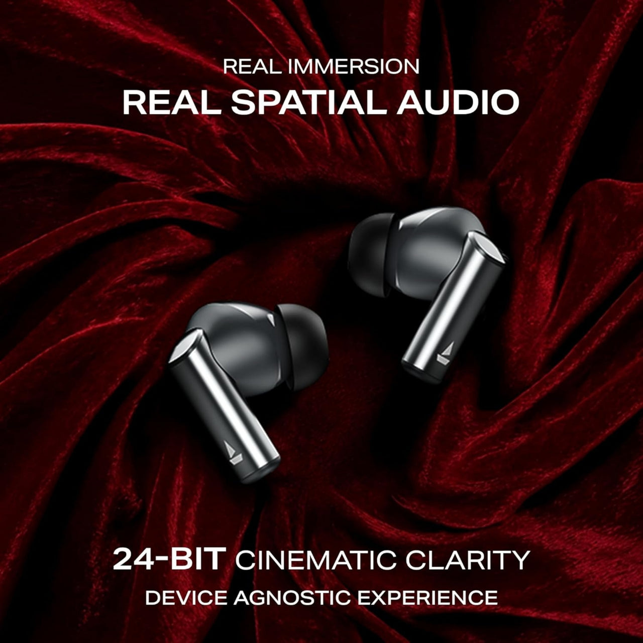 boAt Airdopes Prime 701 ANC – 46dB Hybrid Noise Cancellation, 50Hr Battery, Spatial Audio (2025)