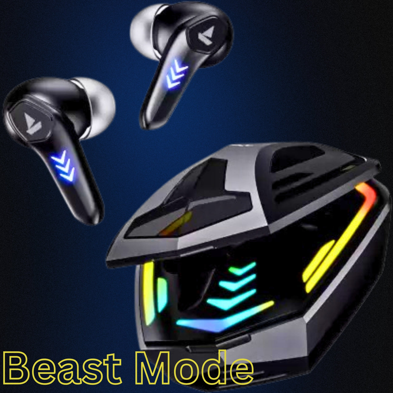 boAt Immortal 131 TWS Gaming Earbuds – 40H Playtime, Beast Mode Low Latency, ENx Tech, Wireless Bluetooth Earphones with Mic