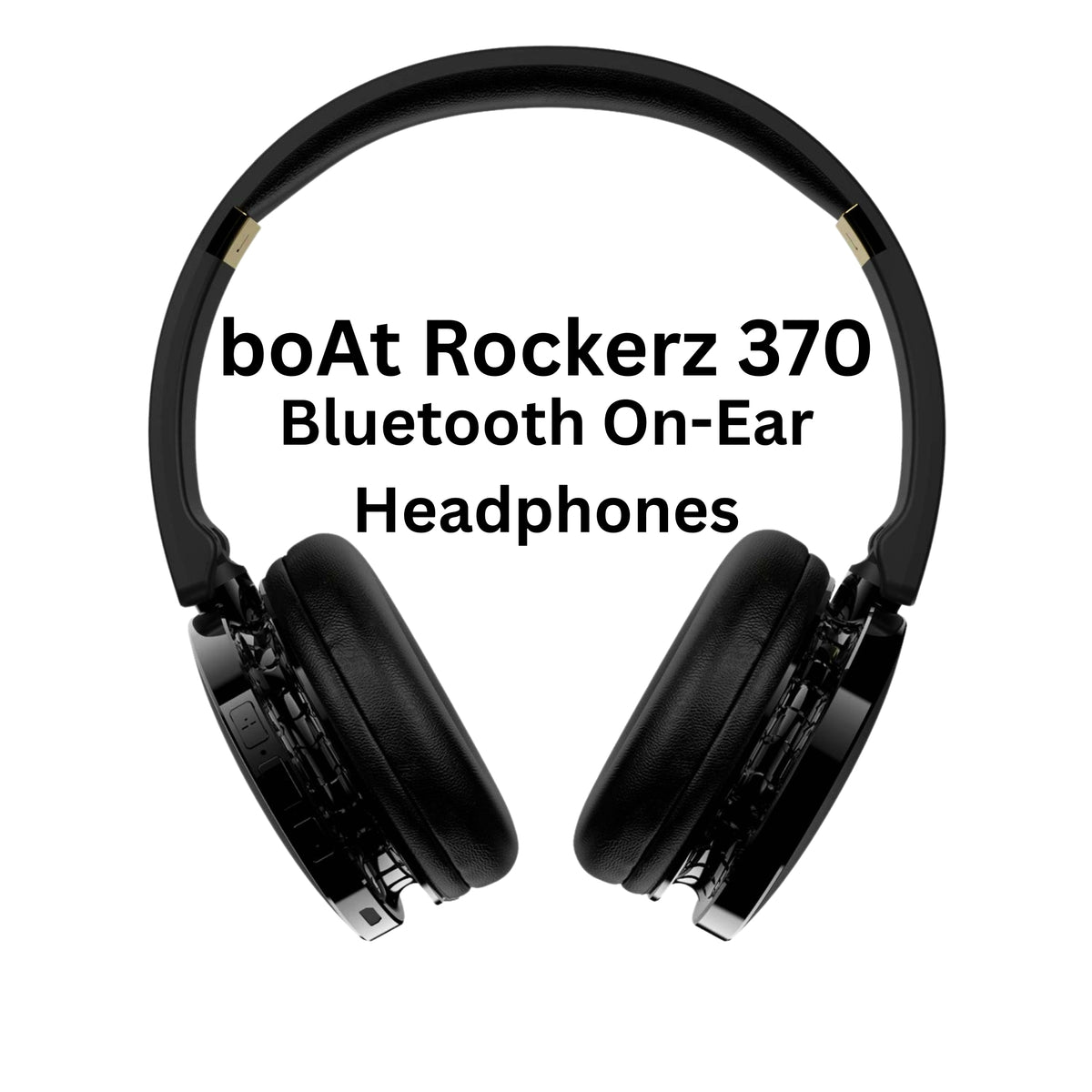 boAt Rockerz 370 Bluetooth On-Ear Headphones – 12H Playtime, Soft Padded Earcups, Wireless with Bluetooth v5.0