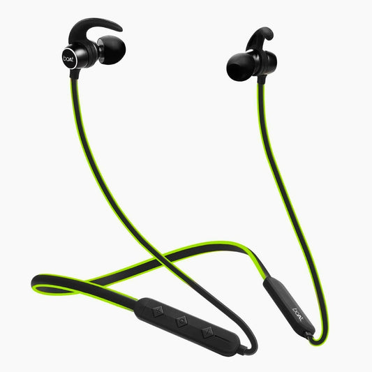 boAt Rockerz 255 Bluetooth Wireless Neckband Earphones with Mic – Powerful Bass, 6H Playtime
