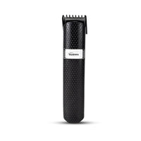 Black hair trimmer with visible brand logo on a white background
