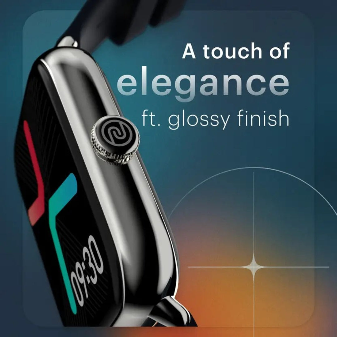 Noise Icon 3 Smartwatch | 1.91″ Display | Bluetooth Calling | Metallic Finish | Voice Assistant | Black Strap