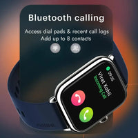 Noise Icon 3 Smartwatch | 1.91″ Display | Bluetooth Calling | Metallic Finish | Voice Assistant | Black Strap